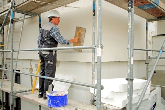 Obras en el edificio